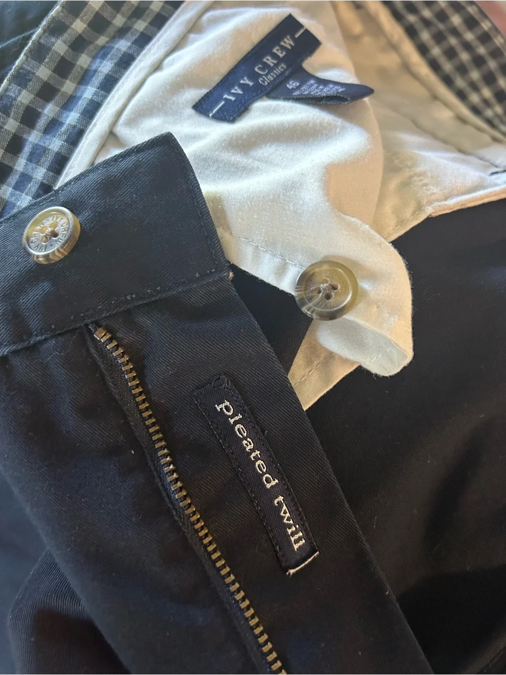 Men's Flat Front Navy Shorts - Classic Summer Staple